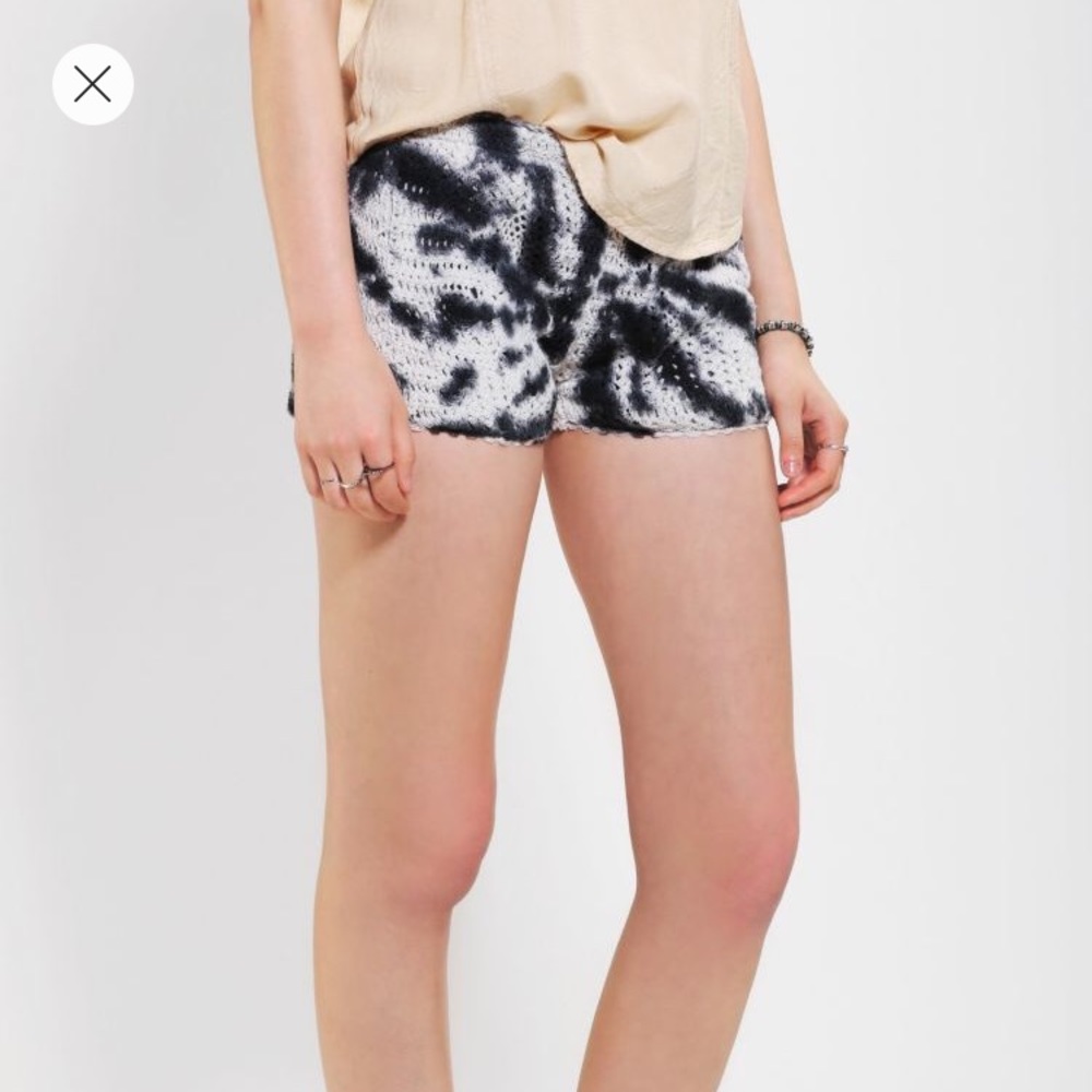 Raga Crochet Tie-dye Pull On Shorts